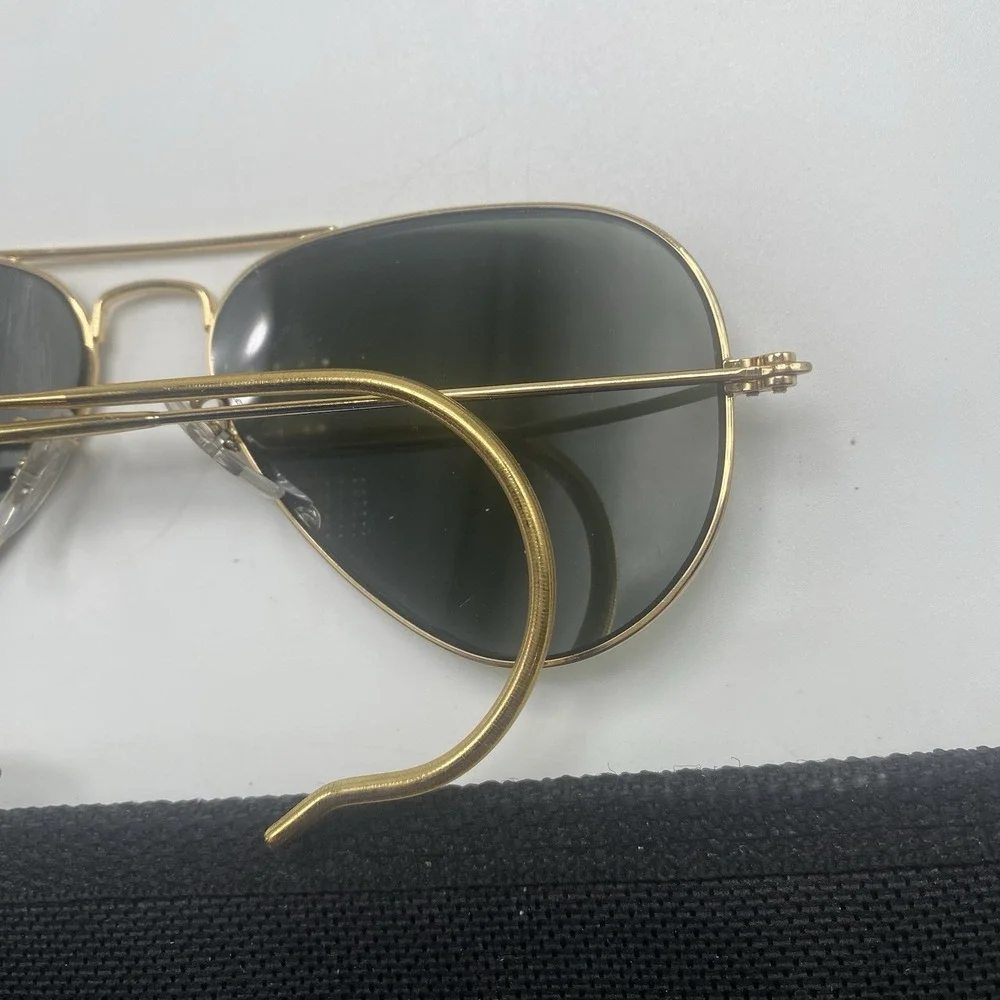 Coach Sunglasses Women FRAME ONLY Aviator Gold Brown 512
